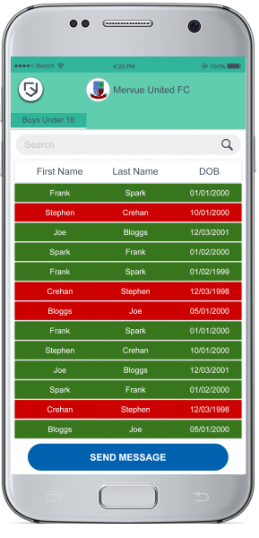 Clubforce Payment Tracking App