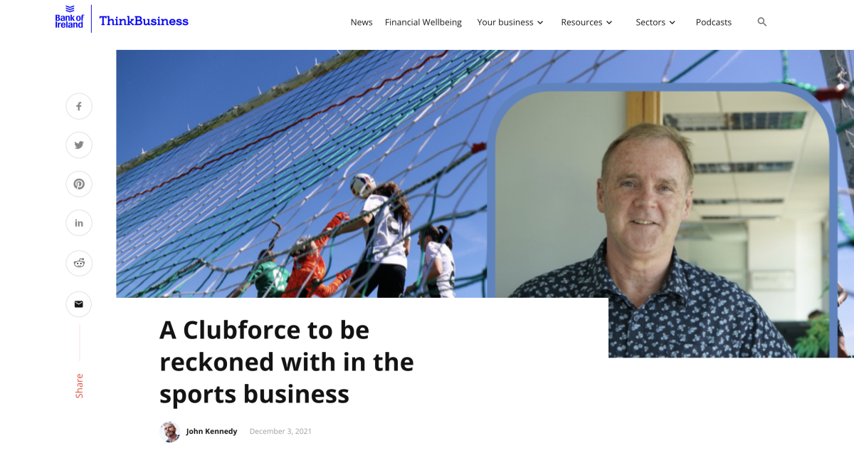 A Clubforce to be reckoned with in the sports business