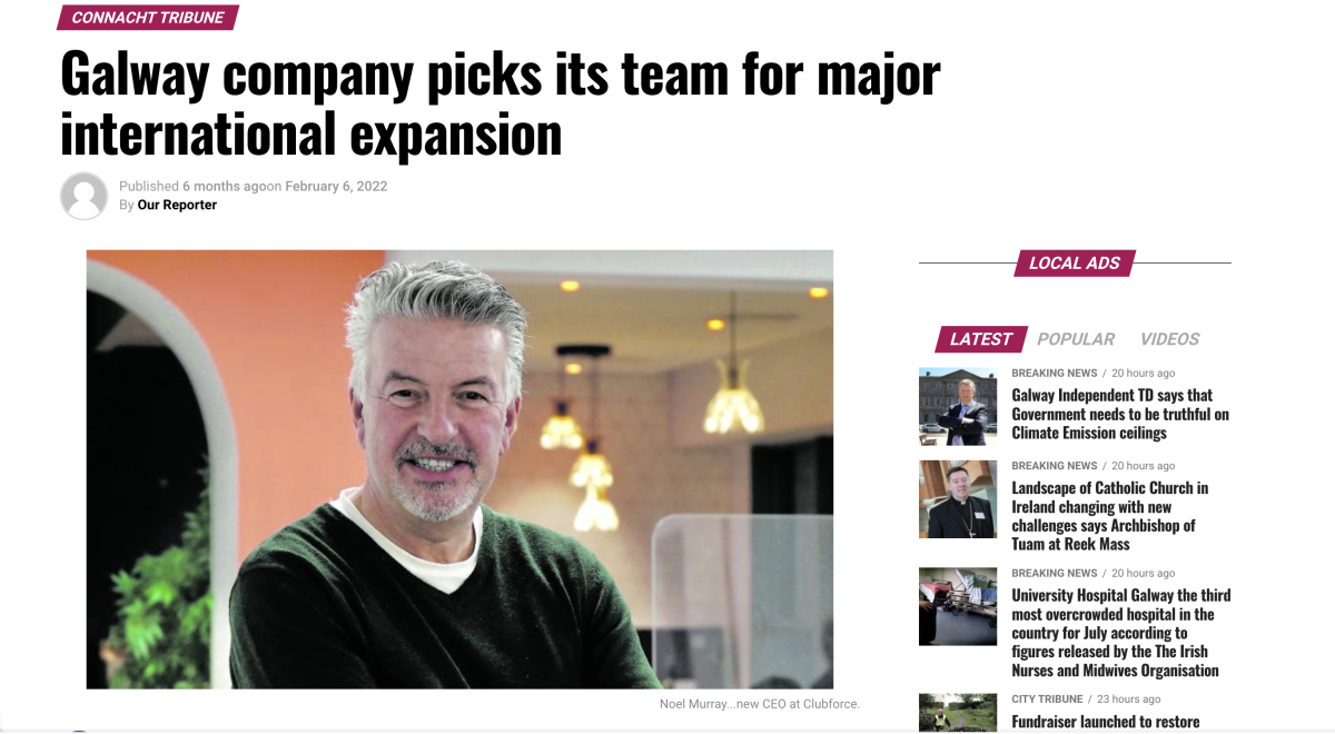 Galway company picks its team for major international expansion