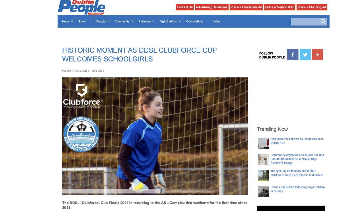 Historic Moment As DDSL Clubforce Cup Welcomes Schoolgirls