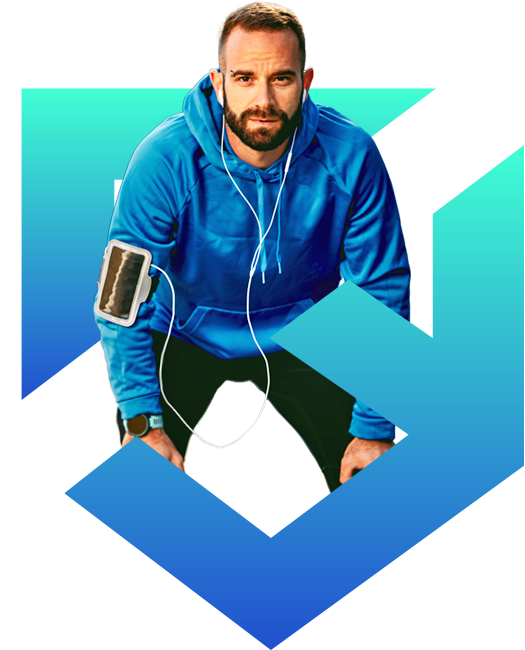 hero image - an athelete