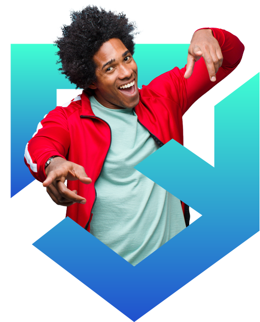 hero image - an athelete