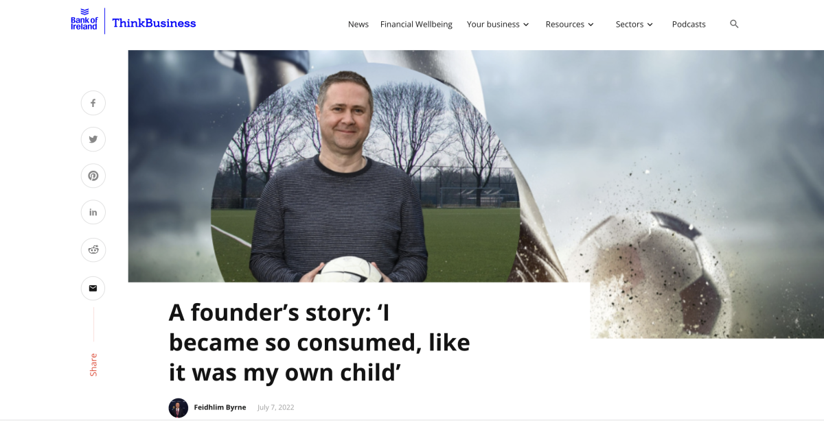 A founder’s story: ‘I became so consumed, like it was my own child’