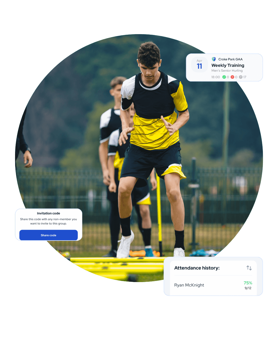 hero image - an athelete