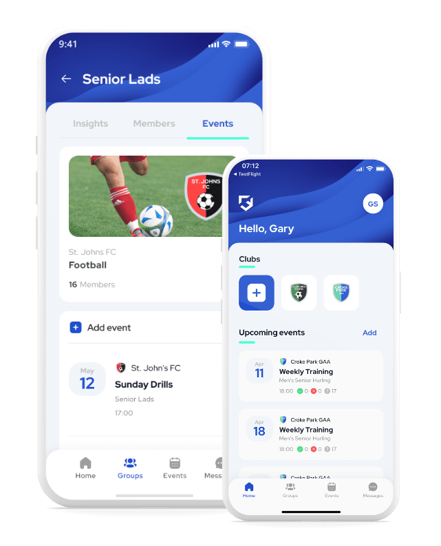 Mnage multiple teams across different clubs within the clubforce app 