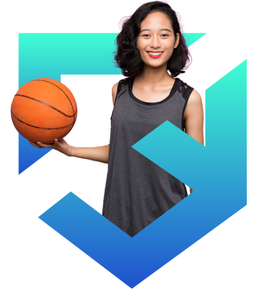 hero image - an athelete