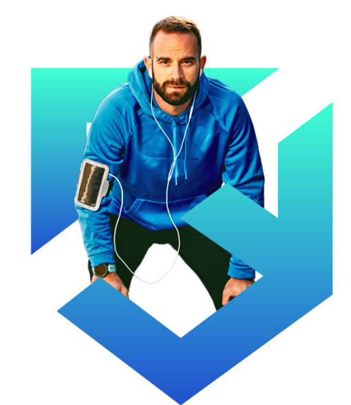 hero image - an athelete